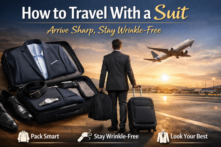 How to Travel With a Suit: Expert Tips for Packing, Carrying, and Staying Wrinkle-Free